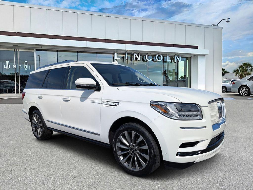 used 2021 Lincoln Navigator car, priced at $53,899