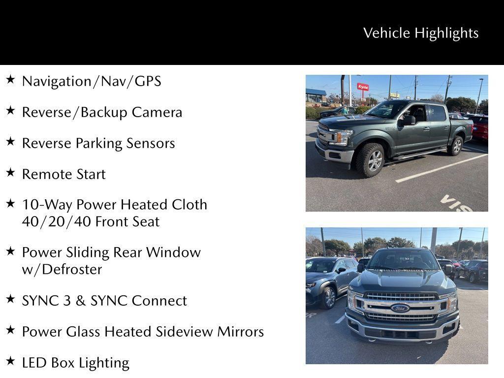 used 2018 Ford F-150 car, priced at $22,000