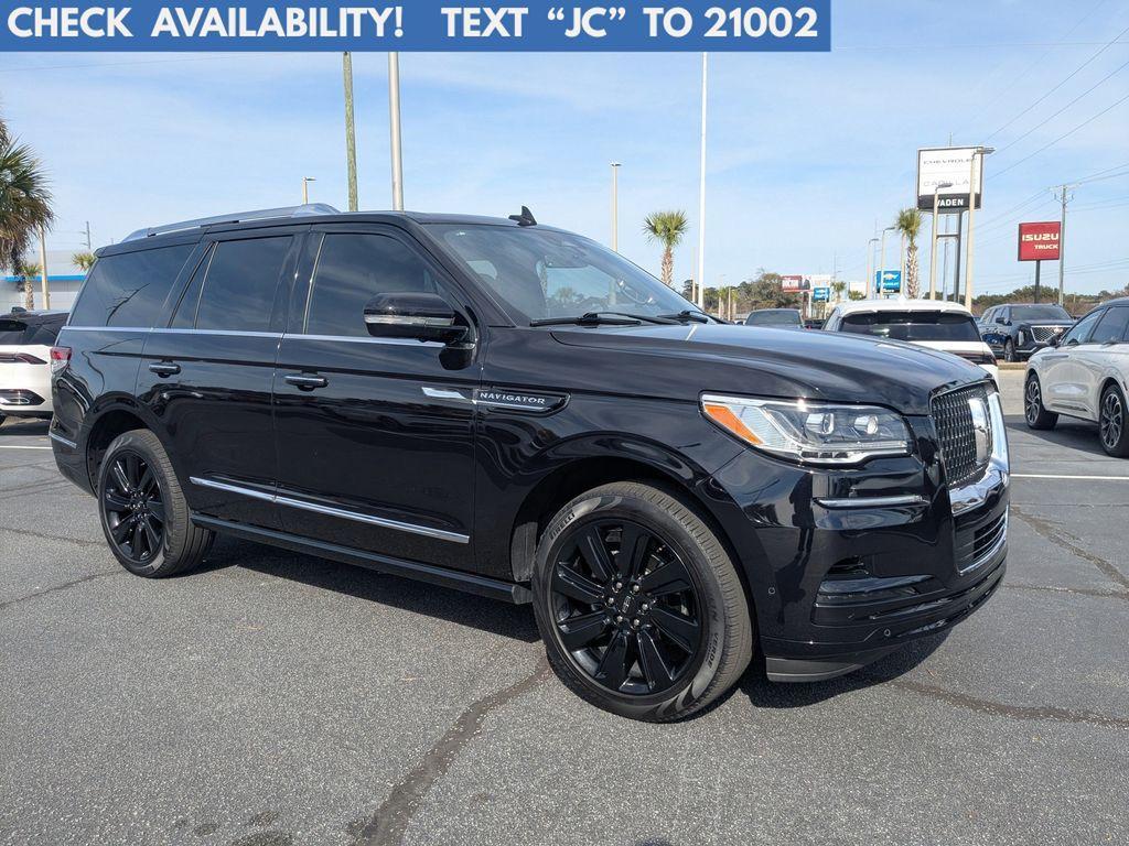 used 2024 Lincoln Navigator car, priced at $69,500