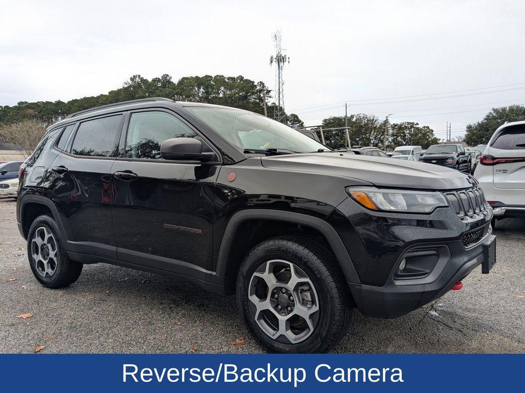 used 2022 Jeep Compass car, priced at $22,500