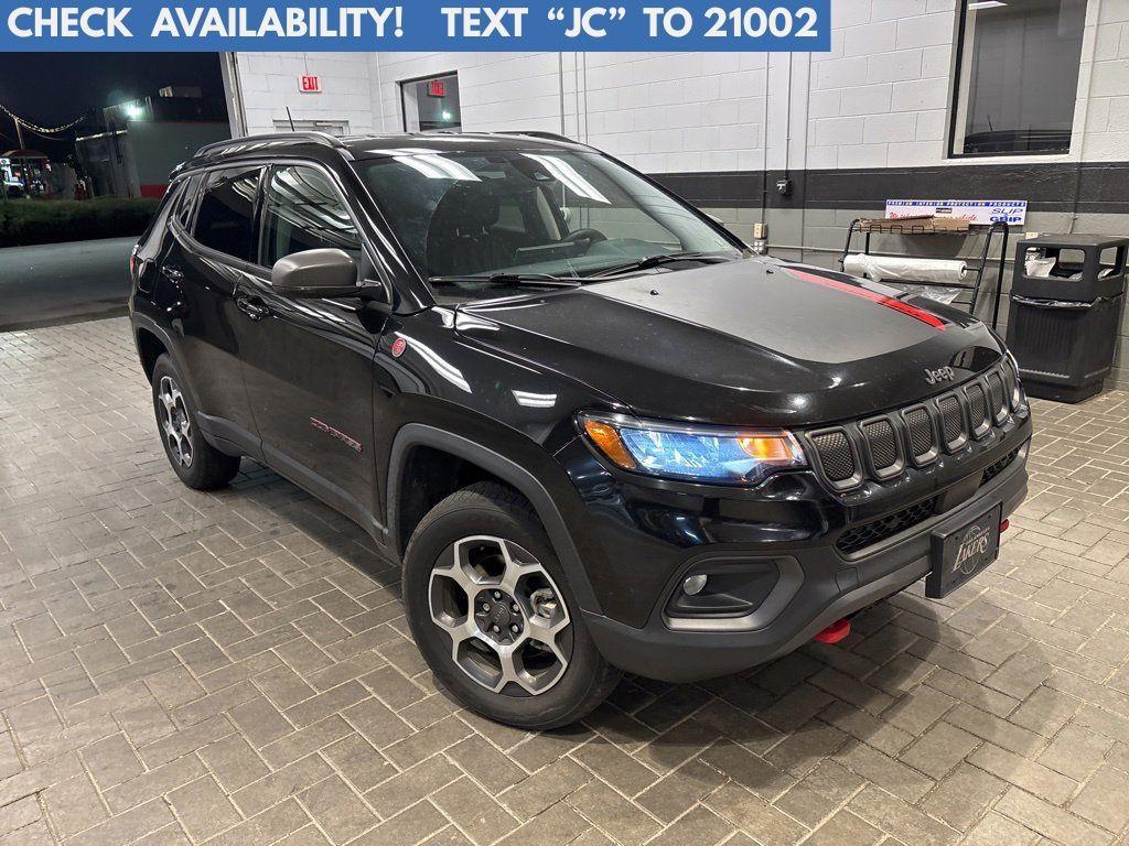 used 2022 Jeep Compass car, priced at $23,000