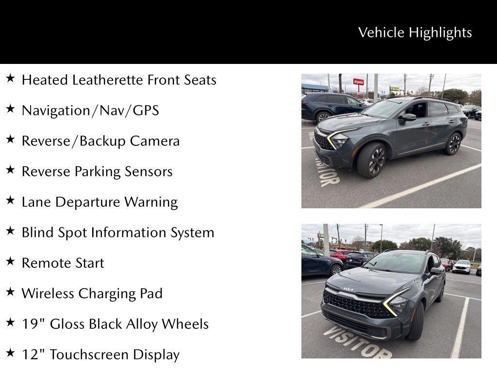 used 2023 Kia Sportage car, priced at $22,000
