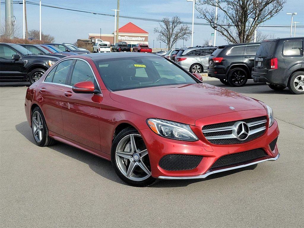 used 2017 Mercedes-Benz C-Class car, priced at $15,950