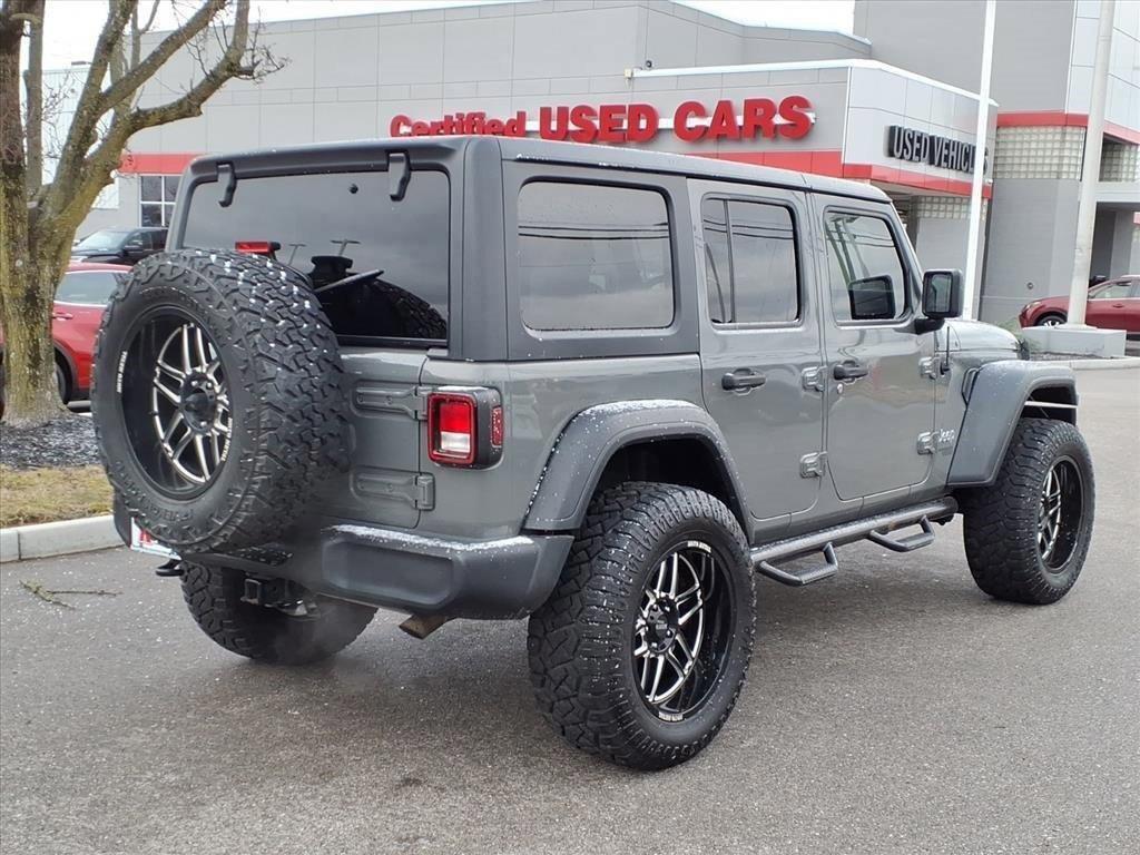 used 2019 Jeep Wrangler Unlimited car, priced at $19,249