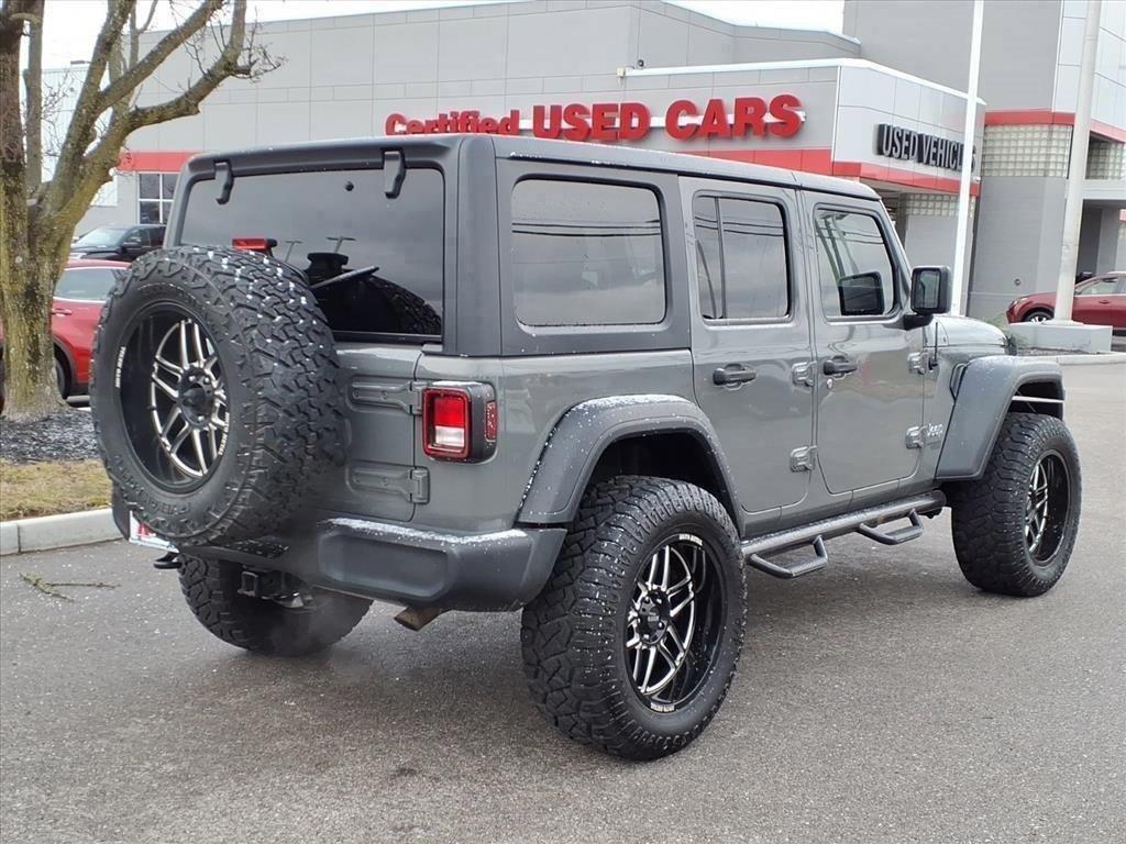 used 2019 Jeep Wrangler Unlimited car, priced at $17,948