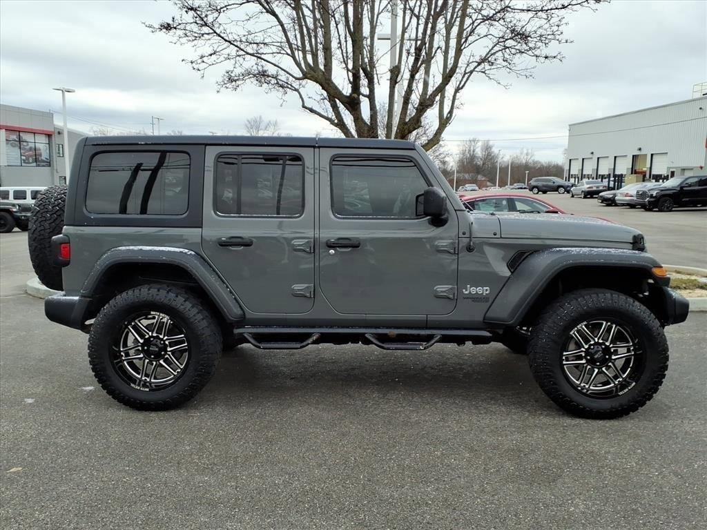 used 2019 Jeep Wrangler Unlimited car, priced at $17,948