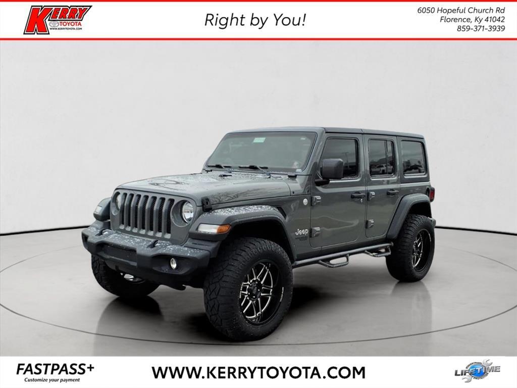 used 2019 Jeep Wrangler Unlimited car, priced at $19,249