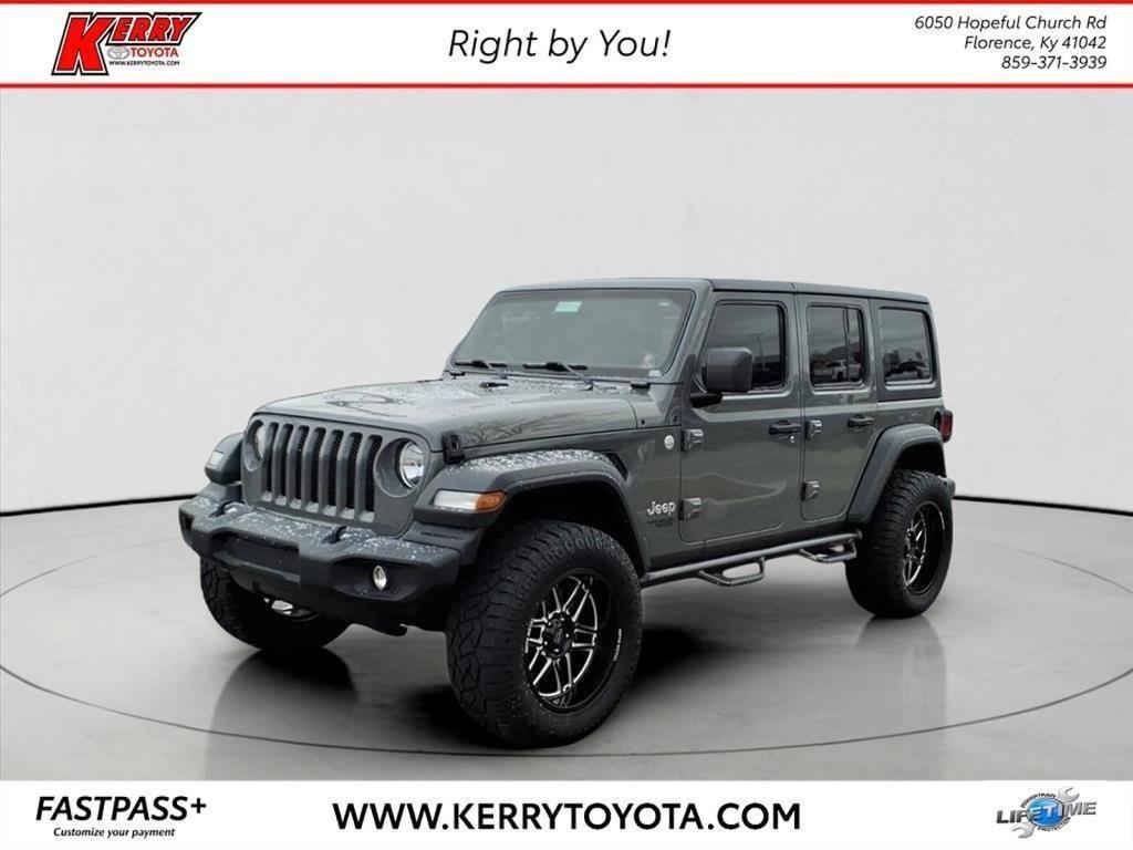 used 2019 Jeep Wrangler Unlimited car, priced at $19,249
