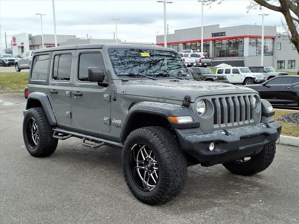 used 2019 Jeep Wrangler Unlimited car, priced at $19,249