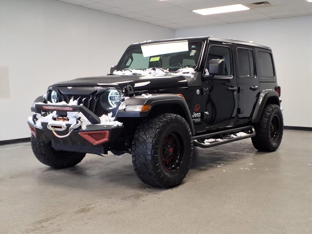used 2020 Jeep Wrangler Unlimited car, priced at $20,940