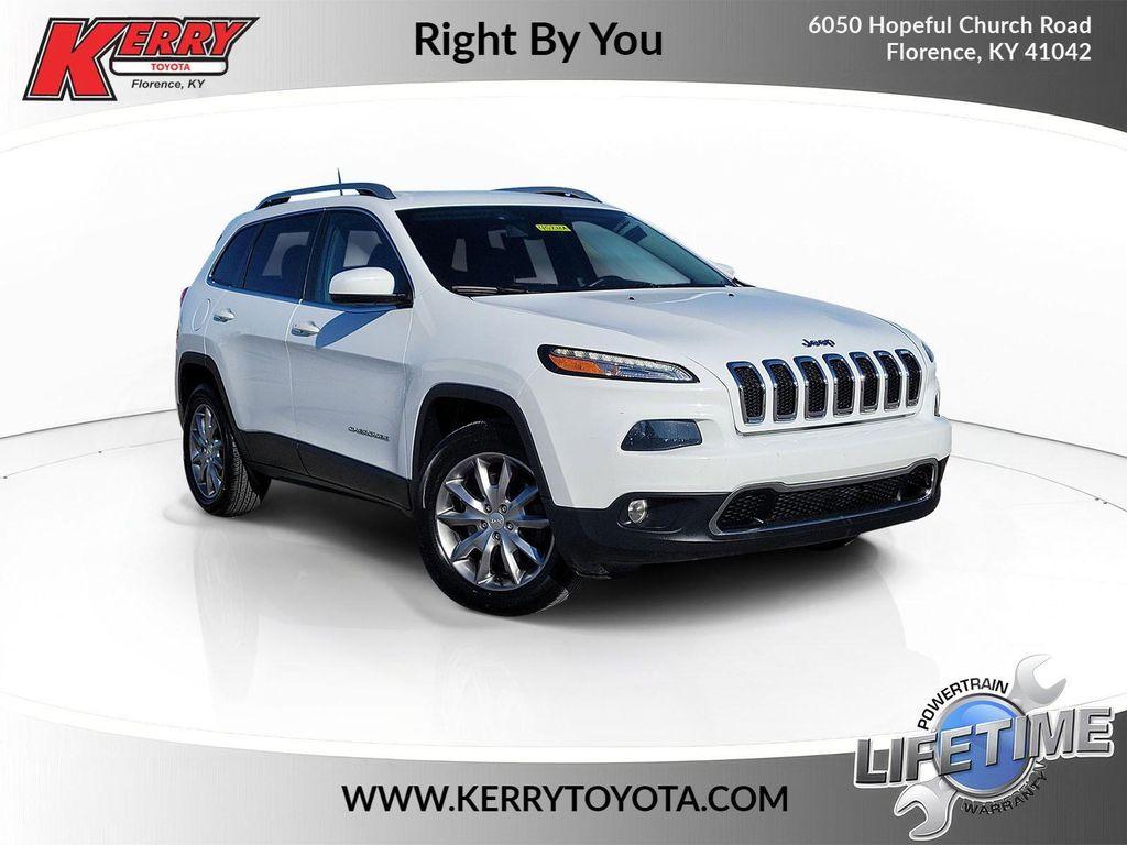 used 2018 Jeep Cherokee car, priced at $14,549