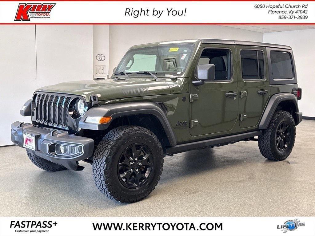 used 2021 Jeep Wrangler Unlimited car, priced at $25,640