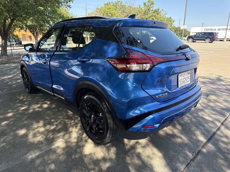 used 2023 Nissan Kicks car, priced at $18,888