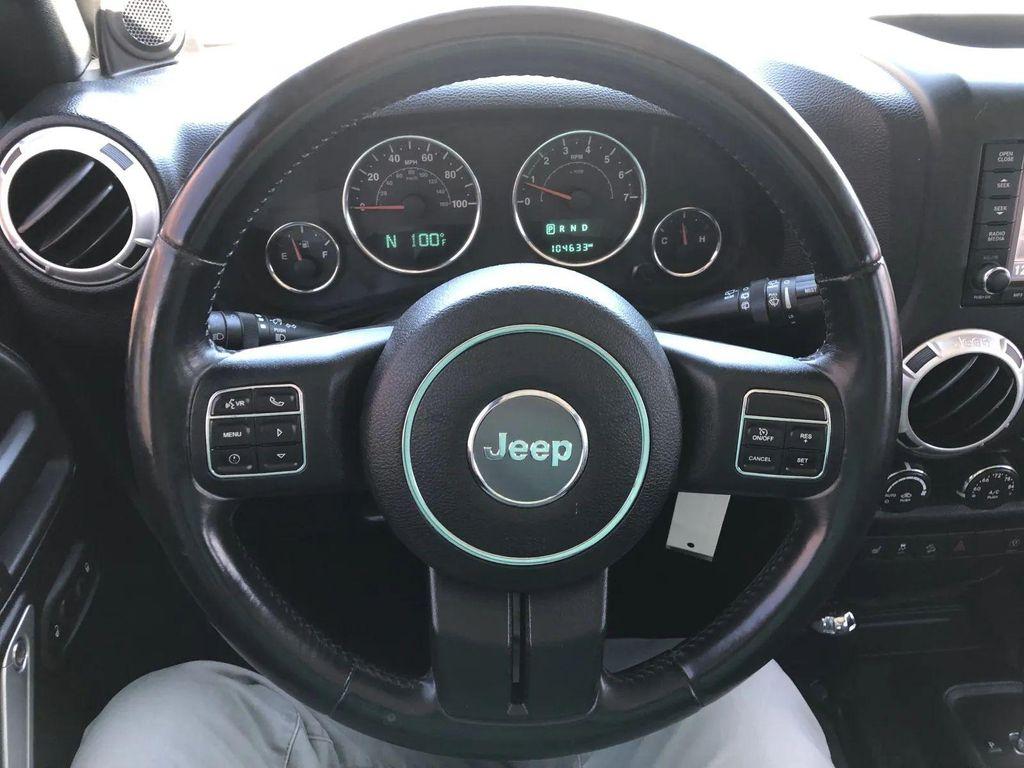 used 2014 Jeep Wrangler Unlimited car, priced at $18,672
