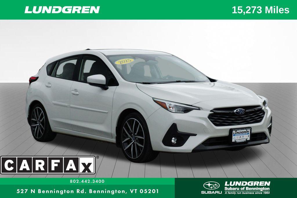 used 2025 Subaru Impreza car, priced at $24,621