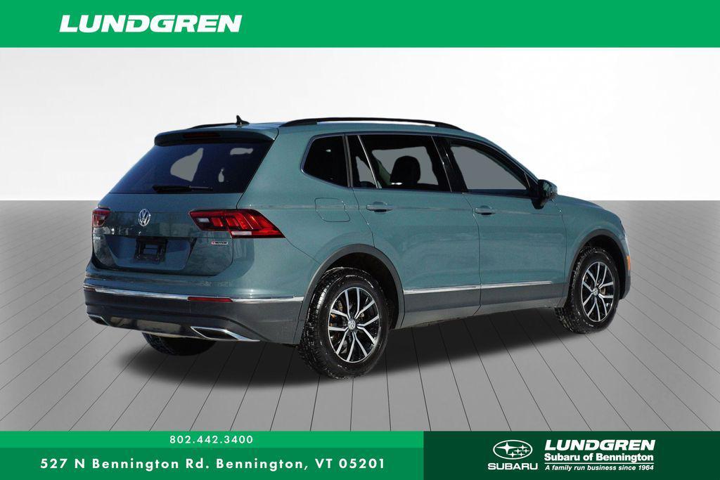 used 2021 Volkswagen Tiguan car, priced at $18,441