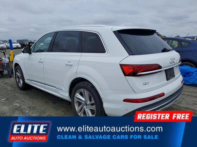 used 2021 Audi Q7 car, priced at $20,500