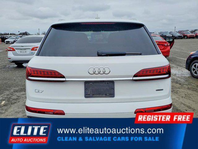 used 2021 Audi Q7 car, priced at $20,500