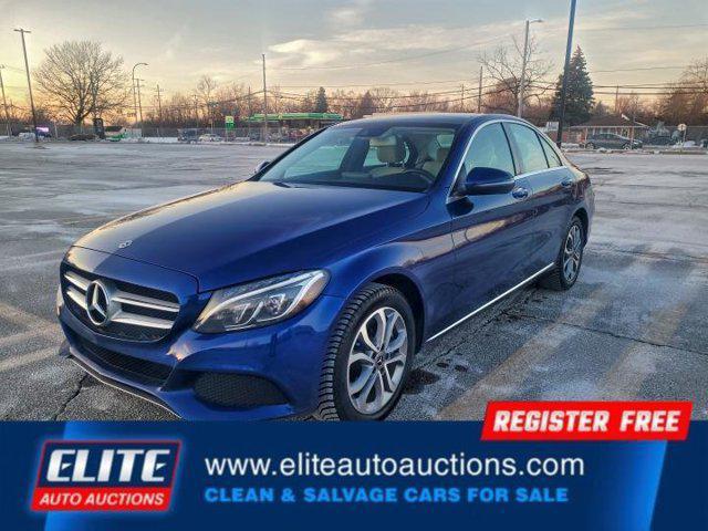 used 2018 Mercedes-Benz C-Class car, priced at $17,300