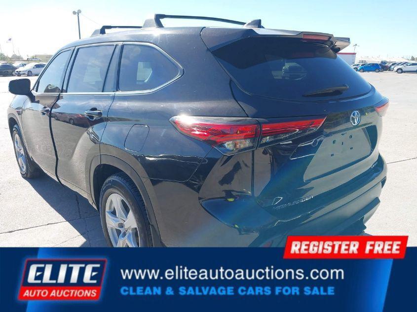 used 2021 Toyota Highlander car, priced at $23,300