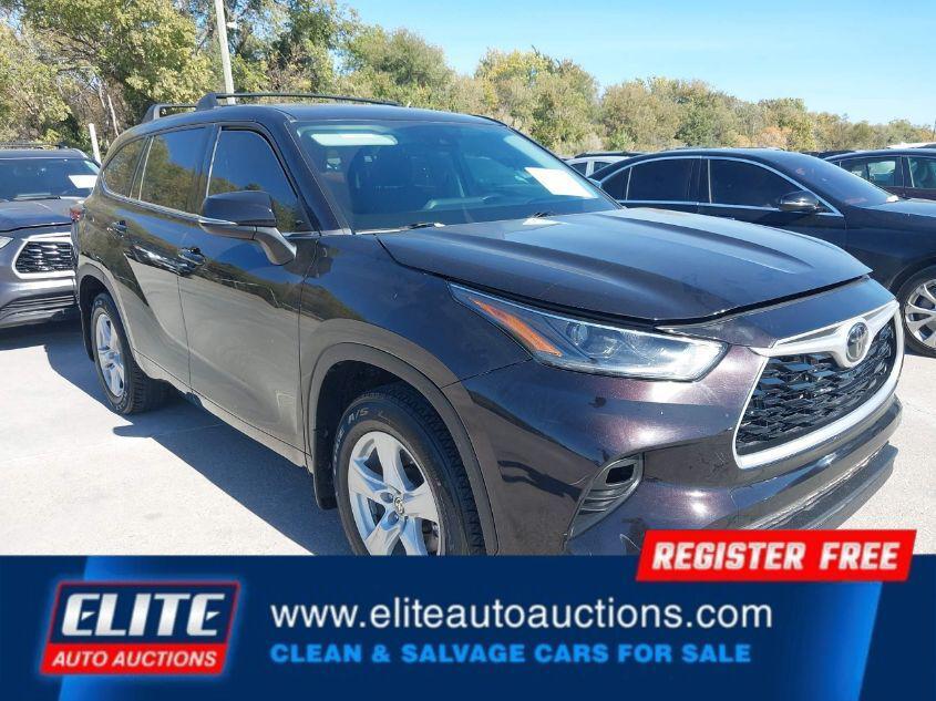 used 2021 Toyota Highlander car, priced at $23,300