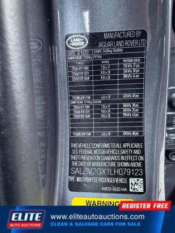 used 2020 Land Rover Range Rover Evoque car, priced at $17,300