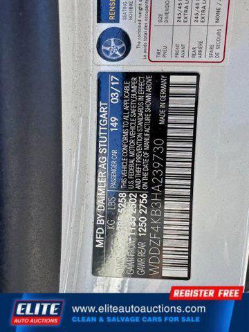 used 2017 Mercedes-Benz E-Class car, priced at $11,000