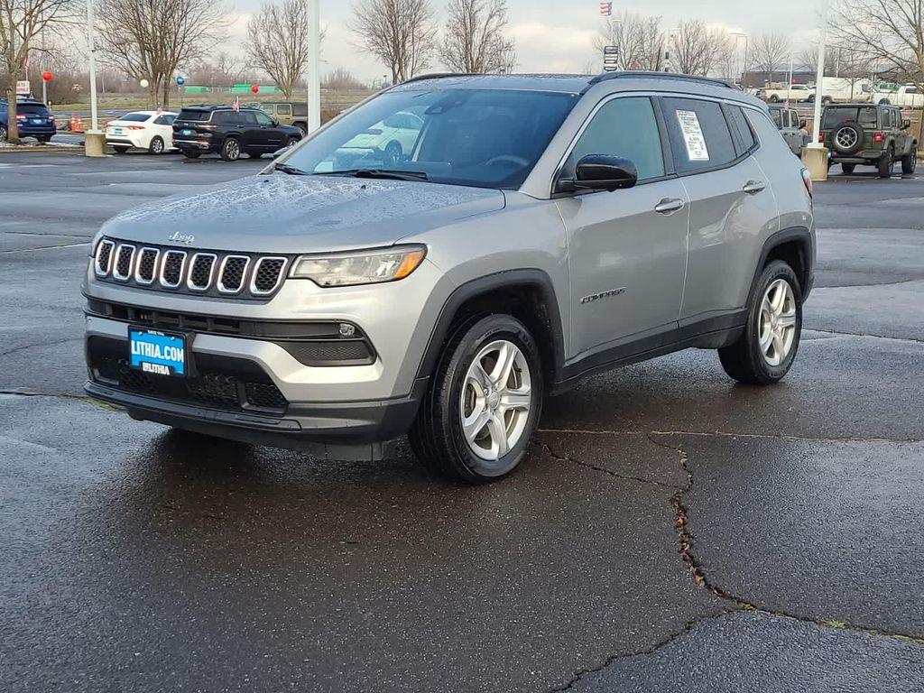 used 2023 Jeep Compass car, priced at $25,998