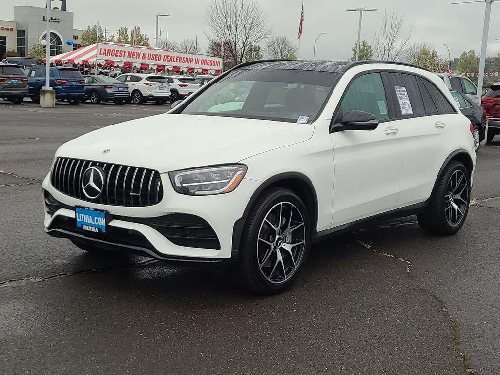 used 2020 Mercedes-Benz AMG GLC 43 car, priced at $29,998