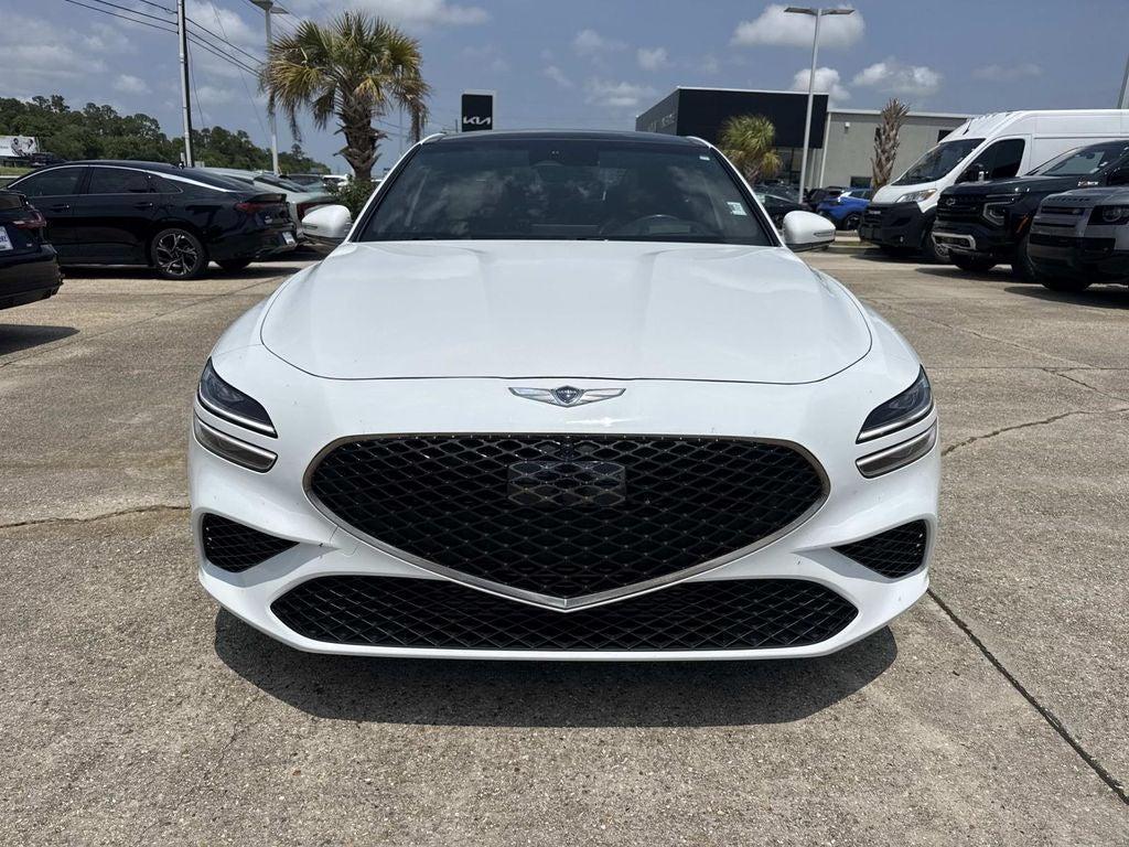 used 2023 Genesis G70 car, priced at $38,200