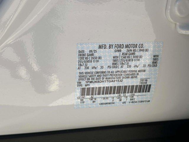 new 2026 Ford Explorer car, priced at $45,388