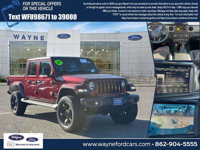 used 2021 Jeep Gladiator car, priced at $27,970