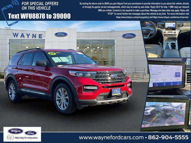 used 2023 Ford Explorer car, priced at $33,495