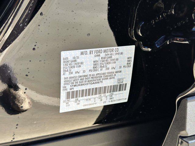 new 2026 Ford Explorer car, priced at $49,688