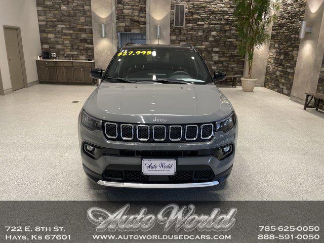 used 2024 Jeep Compass car, priced at $27,995