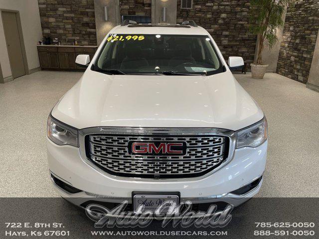 used 2018 GMC Acadia car, priced at $20,995