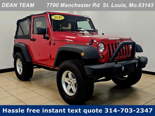 used 2010 Jeep Wrangler car, priced at $12,488