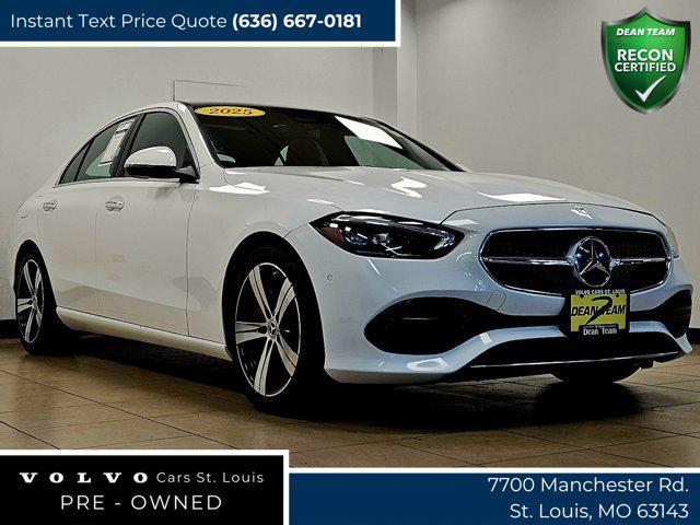 used 2025 Mercedes-Benz C-Class car, priced at $45,587