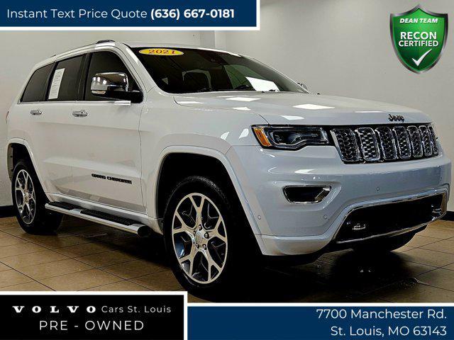 used 2021 Jeep Grand Cherokee car, priced at $30,587