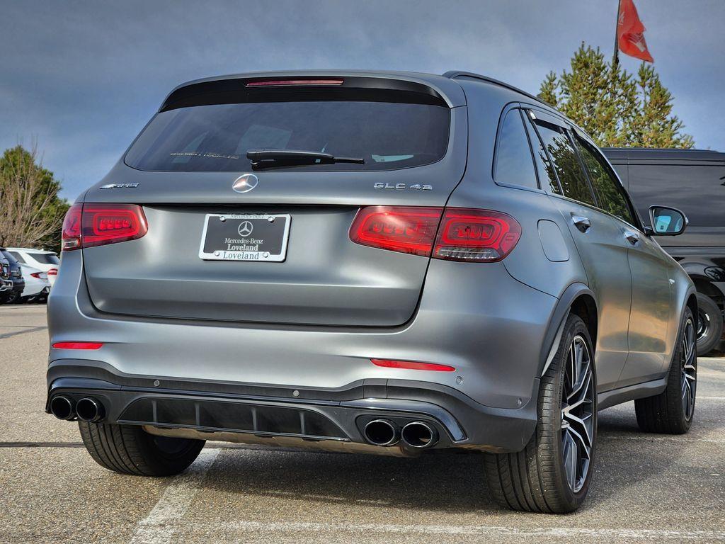 used 2022 Mercedes-Benz AMG GLC 43 car, priced at $47,500