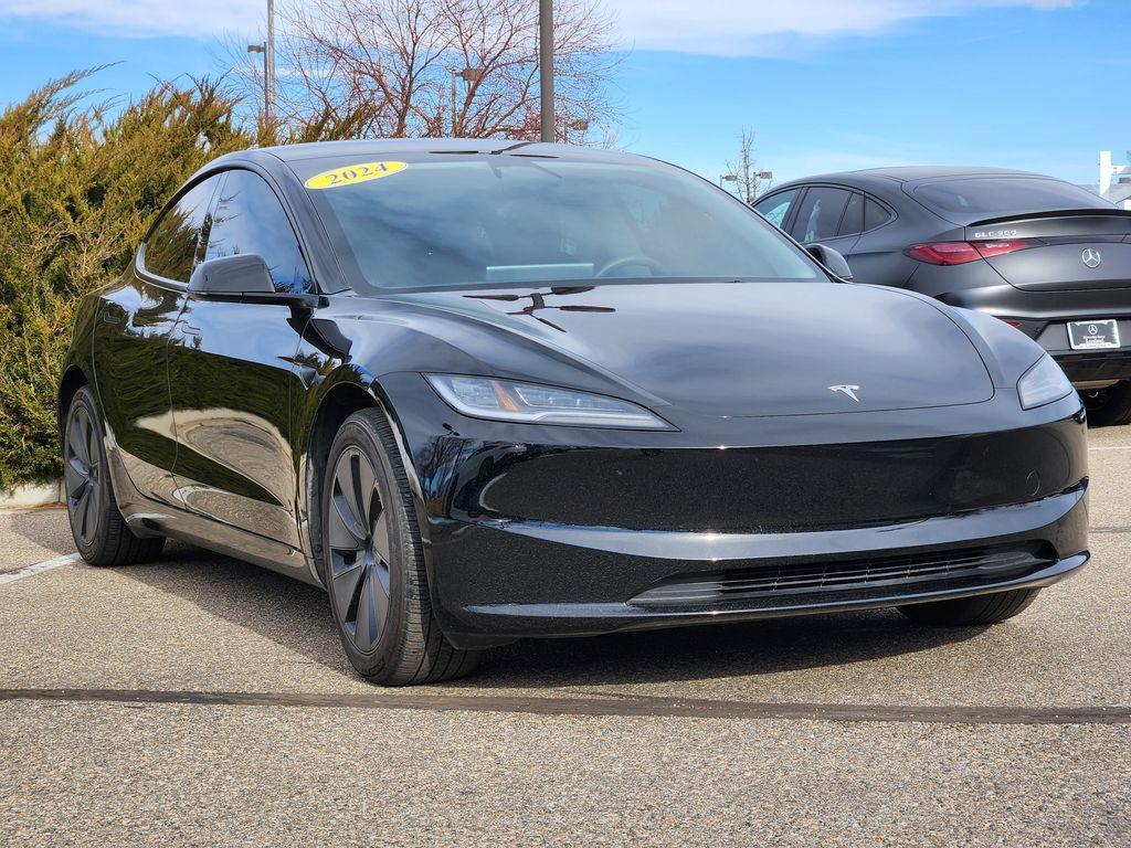 used 2024 Tesla Model 3 car, priced at $27,900