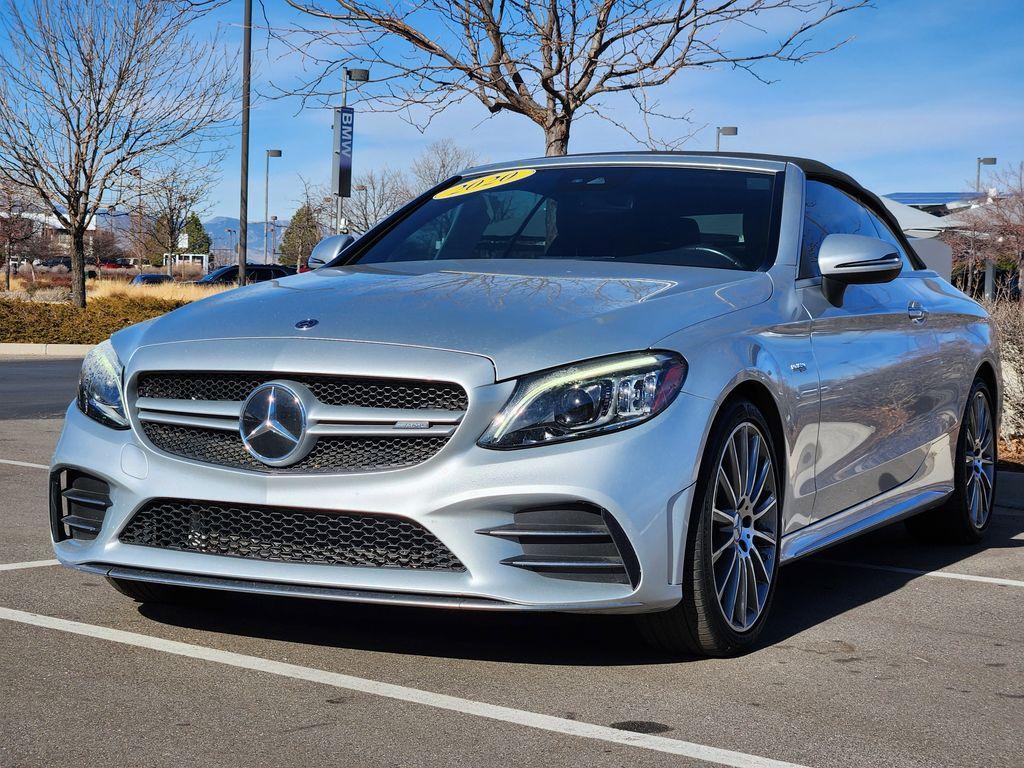 used 2020 Mercedes-Benz AMG C 43 car, priced at $39,500