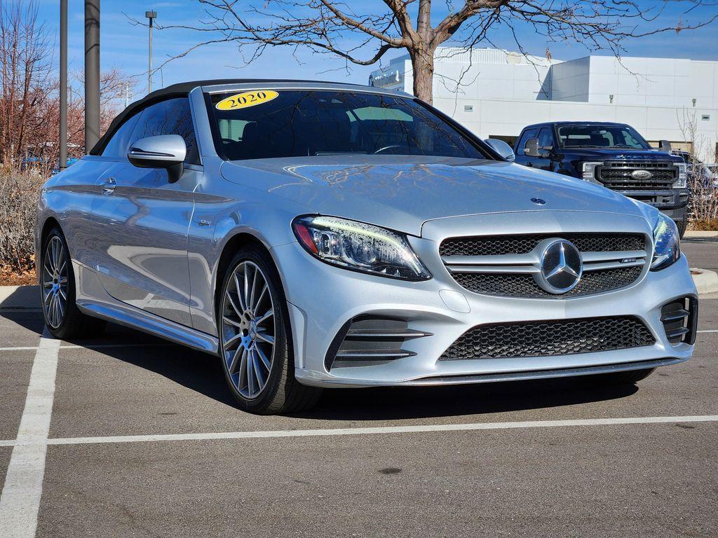 used 2020 Mercedes-Benz AMG C 43 car, priced at $39,500