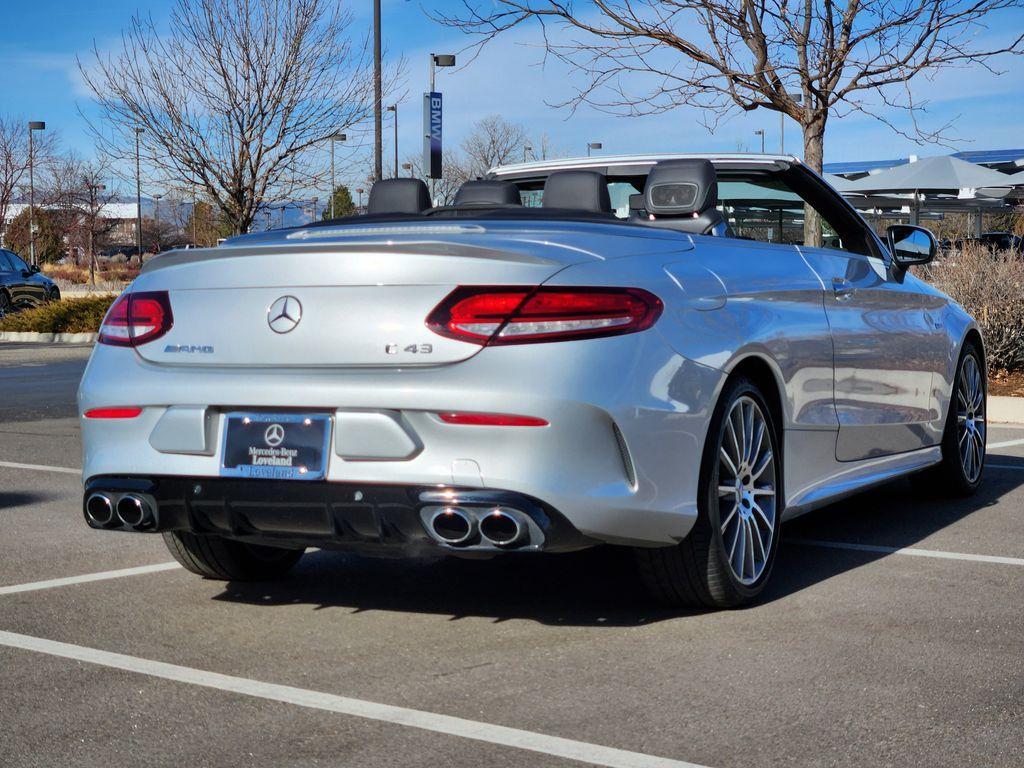 used 2020 Mercedes-Benz AMG C 43 car, priced at $39,500