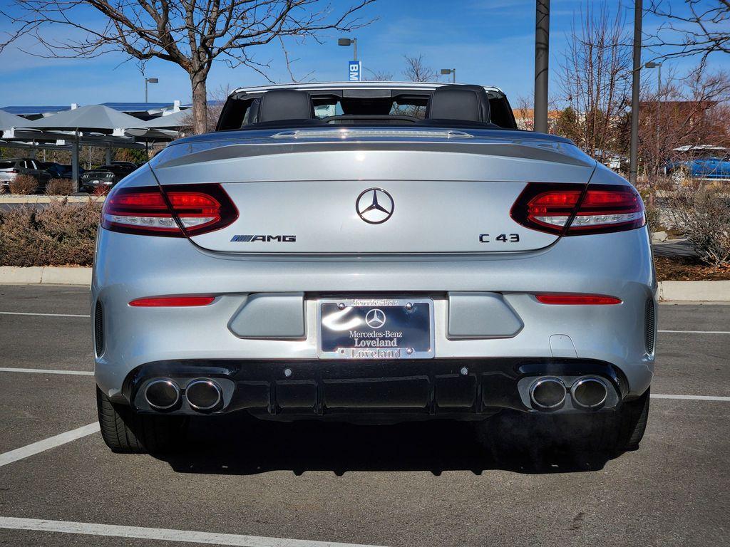 used 2020 Mercedes-Benz AMG C 43 car, priced at $39,500