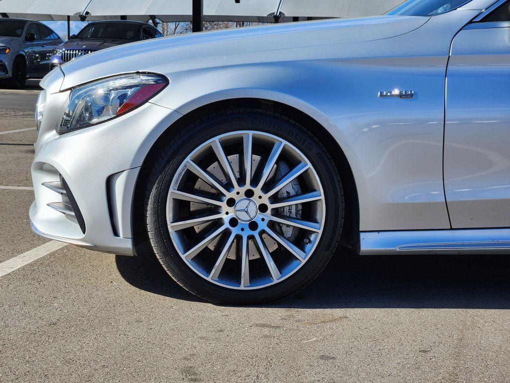 used 2020 Mercedes-Benz AMG C 43 car, priced at $39,500