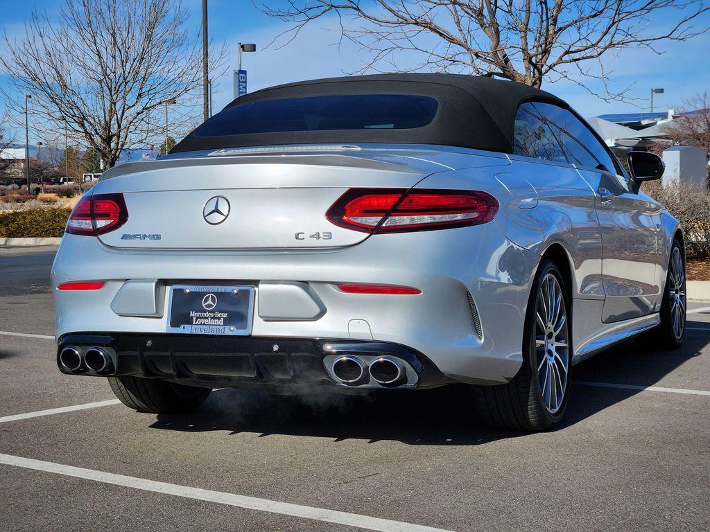 used 2020 Mercedes-Benz AMG C 43 car, priced at $39,500