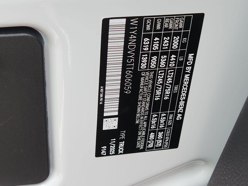 new 2026 Mercedes-Benz Sprinter 2500 car, priced at $77,565