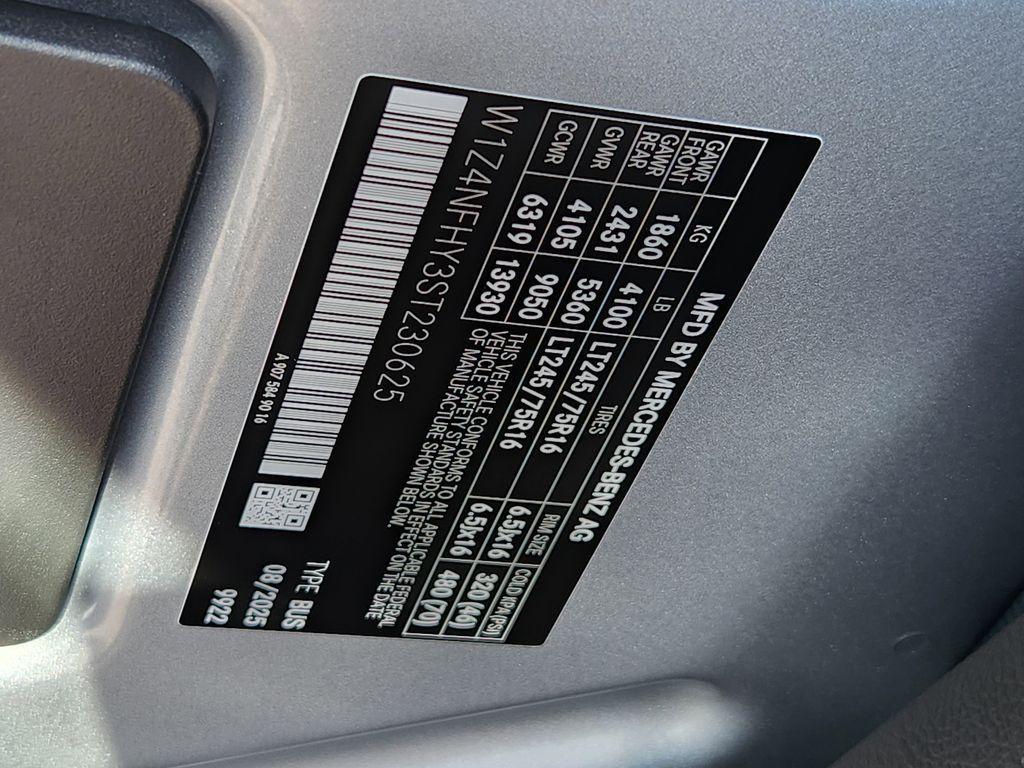 new 2025 Mercedes-Benz Sprinter 2500 car, priced at $75,930