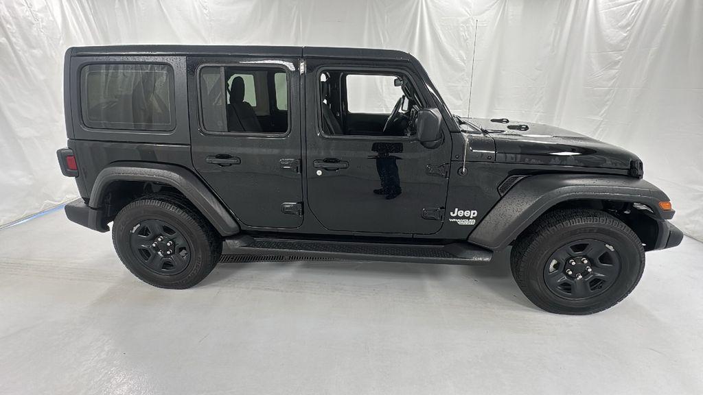 used 2021 Jeep Wrangler Unlimited car, priced at $21,987